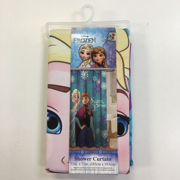 Disney Bath Frozen Shower Curtain Sisters Forever Elsa Poshmark